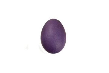 Purple easter egg