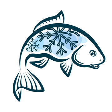 Frozen fish design