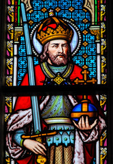 Stained Glass - Charlemagne