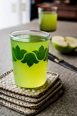 Appletini / Green Apple Juice.