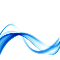 Abstract Colored Wave on Background. Vector Illustration. EPS10