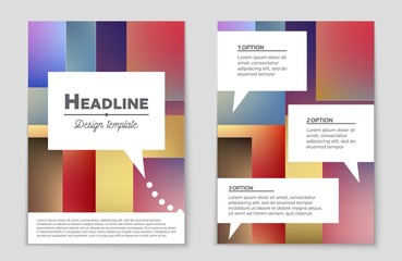 Abstract vector layout background set. For art template design, list, page, mockup brochure theme style, banner, idea, cover, booklet, print, flyer, book, blank, card, ad, sign, sheet,, a4.