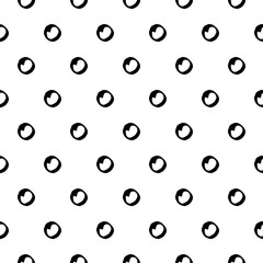 Hand Drawn Polka Dot Seamless Pattern