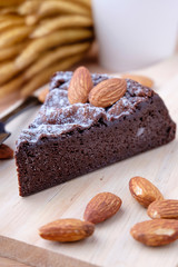 Delicious chocolate cake