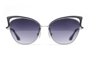 women's sunglasses isolated on white