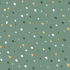 Hand drawn dots pattern