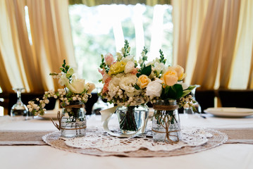 Wedding floral decorations