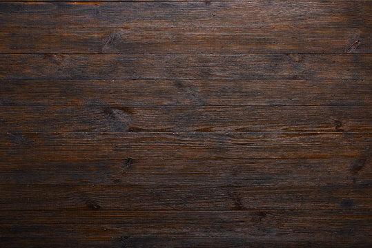 Dark old wooden table texture background top view Stock Photo | Adobe Stock