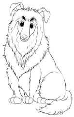 Doodle animal for cute dog