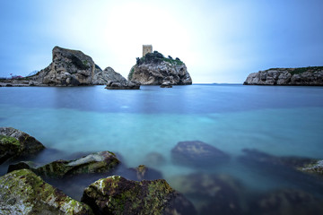 The appearance of the coast of Black Sea from Şile district of Istanbul