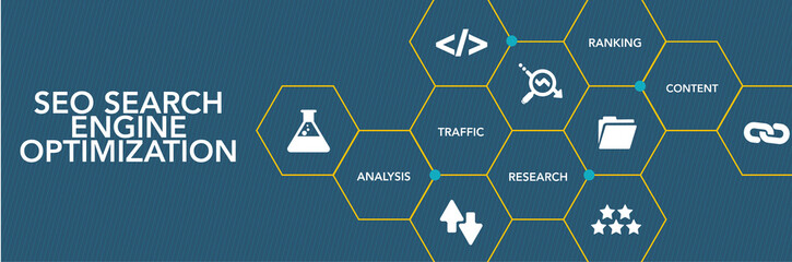 Seo Search Engıne Optımızatıon Icon Concept