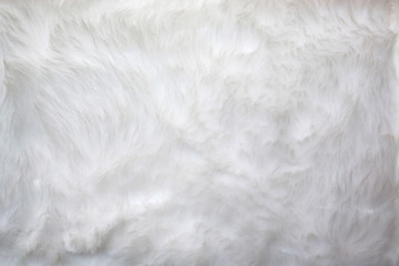 close up white fabric soft and puffy texture