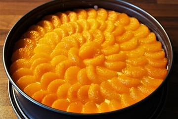 Mandarinen Schmand Kuchen - BILDERSERIE - Bild 1 von 31