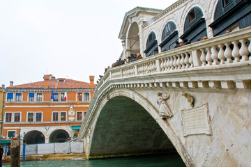 Splendido ponte di Rialto - Venezia, Italia