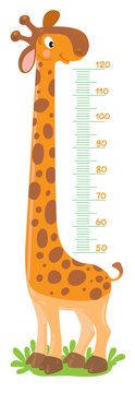 Giraffe meter wall or height chart