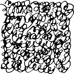 Vector hand drawn ink texture with dirty grunge effect