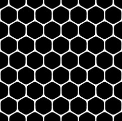 Seamless hexagons pattern.