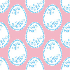 Easter seamless pattern