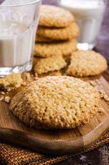 Cookie with sesame seeds