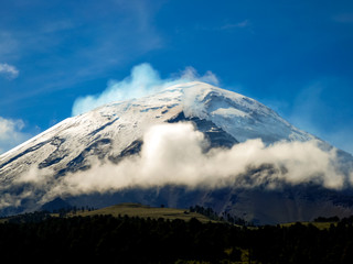 Landscape in Popocatepetl
