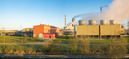 Obraz premium Industrial plant,Chemical industry