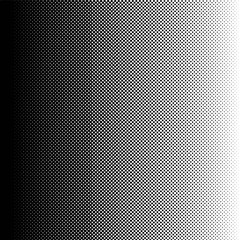 halftone gradient transition from black to white color, vector halftone