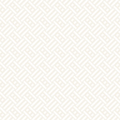 Abstract Geometric Pattern With Stripes Lattice. Subtle Seamless Vector Background