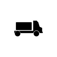 truck icon flat design