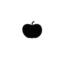 apple icon flat design