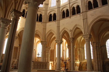 Choeur de la basilique de Vézelay en Bourgogne, France