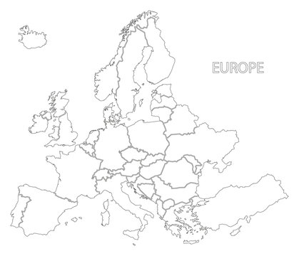 europa map - 77 Free Vectors to Download | FreeVectors