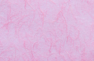 Pattern of pink mulberry paper texture.