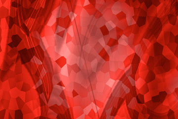 Naklejka premium Abstract red mosaic curtain texture