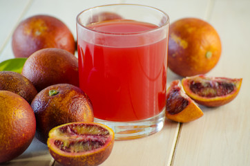 Juice of the Sicilian orange