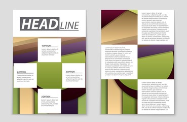 Abstract vector layout background set. For art template design, list, front page, mockup brochure theme style, banner, idea, cover, booklet, print, flyer, book, blank, card, ad, sign, sheet,, a4.