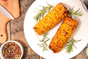 grilled corn