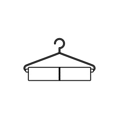 Fashion hanger symbol icon vector illustration graphic design