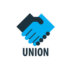 vector logo handshake