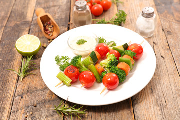 grilled vegetables