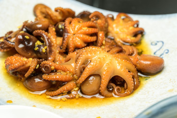 Squid with Sweet Sauce