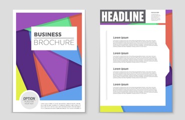 Abstract vector layout background set. For art template design, list, front page, mockup brochure theme style, banner, idea, cover, booklet, print, flyer, book, blank, card, ad, sign, sheet,, a4.