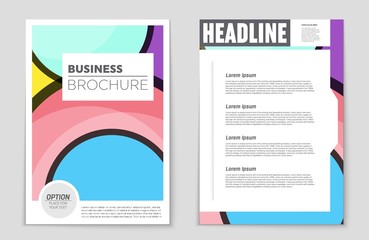 Abstract vector layout background set. For art template design, list, front page, mockup brochure theme style, banner, idea, cover, booklet, print, flyer, book, blank, card, ad, sign, sheet,, a4.