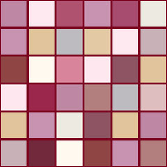 Bright seamless pattern background square tiles