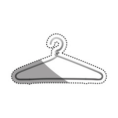 Fashion hanger symbol icon vector illustration graphic design