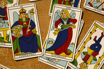 Tarot de Marseille : Arcanes majeures