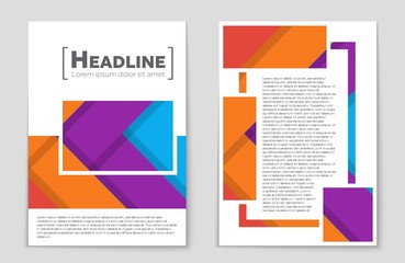 Abstract vector layout background set. For art template design, list, front page, mockup brochure theme style, banner, idea, cover, booklet, print, flyer, book, blank, card, ad, sign, sheet,, a4.