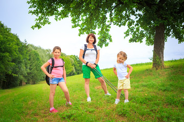 the hiking family