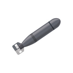 Nuclear bomb weapon vector illustration graphic design