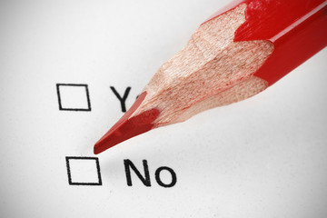 questionnaire yes or not