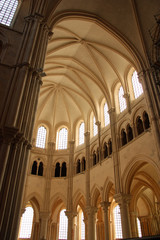 Fototapeta premium Choeur de la basilique de Vézelay en Bourgogne, France